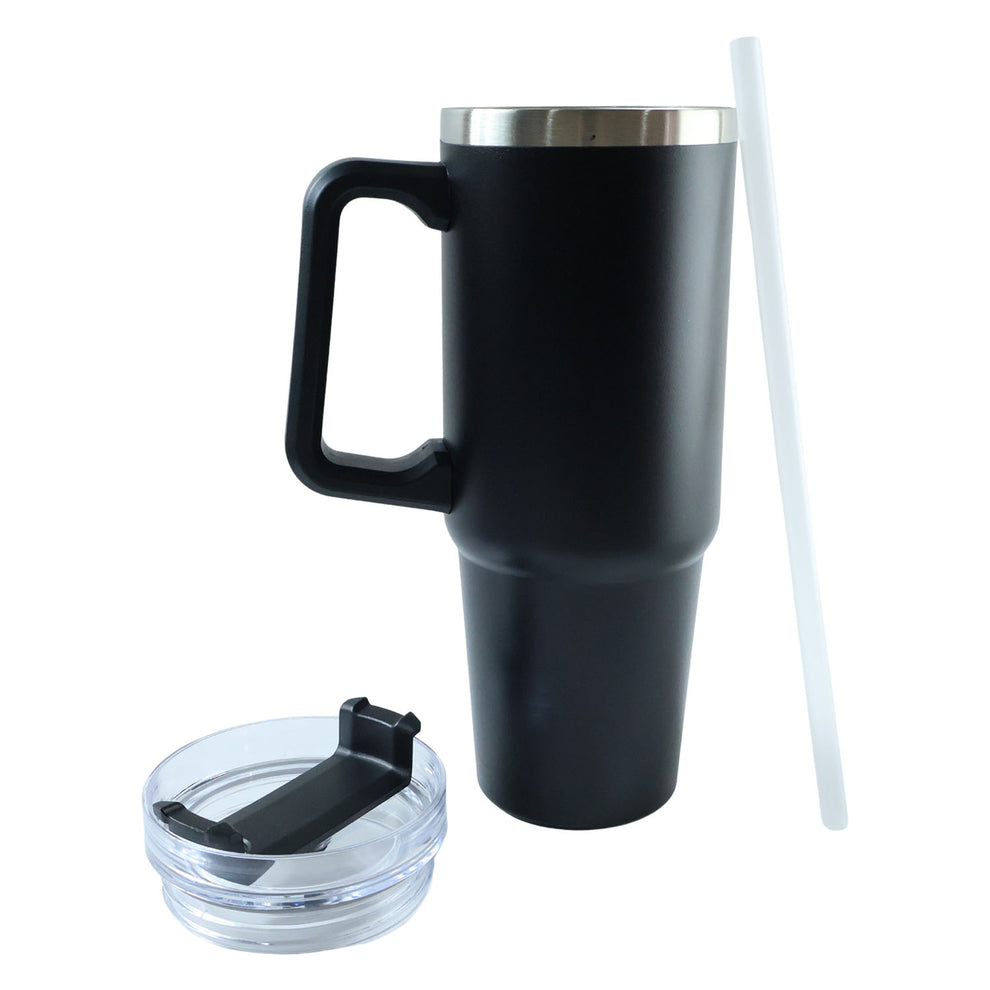 1200ML Large Insulated Travel Mug, Tumbler (1 Pc / Mix Color)